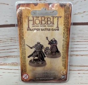 El Hobbit Tierra Media Estrategia Batalla Juego Thror the Last King & Thrain GW NUEVO EN CAJA - Imagen 1 de 4