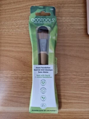 ECOTOOLS CLASSIC FOUNDATION BRUSH 1202 - VEGAN & CRUELTY FREE