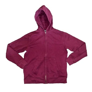 Lands End Hoodie Jungen Jugend Größe Large L Burgundy Full Zip  - Bild 1 von 9