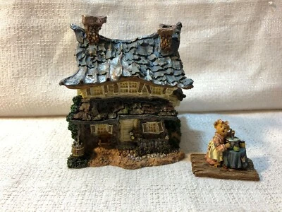 Figura Boyds Bear Bearly Built Villages Ol Macdonalds Farm House Village 19046 Foto 1 de 4