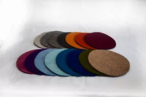 Filzuntersetzer 21 cm, 100% Wollfilz, Topfuntersetzer 2-3 mm Stärke - Bild 1 von 10