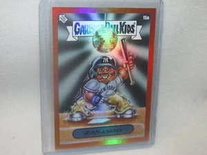 Juan Soto Juan-A Dance 15a * 2023 Garbage Pail Kids x MLB * Orange Foil 2/50 - Picture 1 of 4