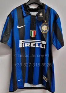 Maglia INTER 2007 2008 Home Centenario ZANETTI ADRIANO IBRAHIMOVIC FIGO - Imagen 1 de 13