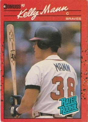 ⚡RARE ERROR⚡- Kelly Mann #46 - 1990 Donruss -Missing dot after INC. "MUST HAVE" - Image 1 of 2