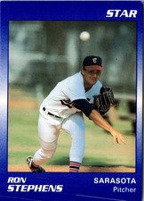 1989 Star Ron Stephens #60 Sarasota White Sox Baseball Card