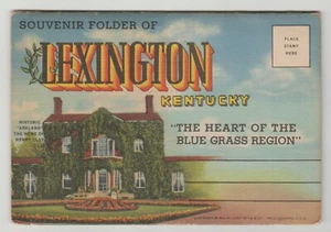 Kentucky, Lexington, Leinen Souvenir Ordner / mehrere Ansichten - Bild 1 von 1