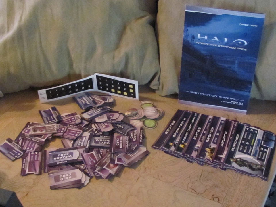 HALO INTERACTIVE STRATEGY GAME-loose pieces - Image 1 of 1