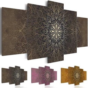 Canvas Wall Art Image Photo Print Mandala Zen Abstract f-A-0515-b-n - Picture 1 of 4