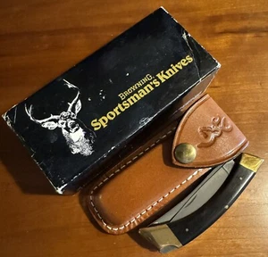 Browning Japan Knife NOS Box Model 3318F3 Big Game hunting knife sheath - Picture 1 of 10