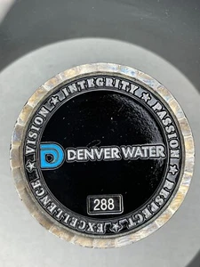 Denver Water Veterans Network Numbered 288 287 Challenge Coin - Bild 1 von 3
