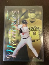 1996 Fleer Cal Ripken Jr GOLDEN MEMORIES card #8 OF 10