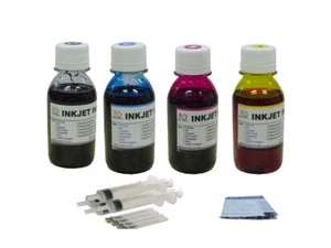 Kit de tinta de recarga para Brother LC101 LC103 LC105 LC107 MFC-J470 J4710 4x100ml - Imagen 1 de 1