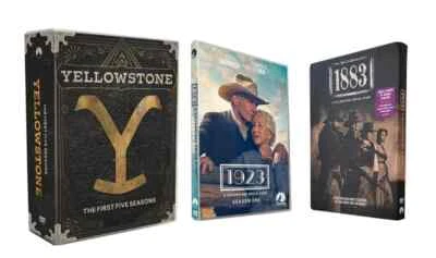 Yellowstone The Complete Series Seasons 1-5 (Part 1&2) +1883 1923 DVD Region 1.