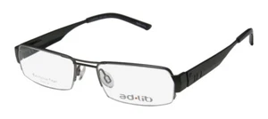 NUEVAS GAFAS AD.LIB 3102 TITANIO 51-18-140 GR MEDIO BORDE UNISEX GRIS - Imagen 1 de 8