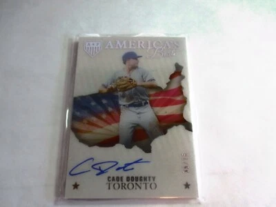 2023 Panini America’s Pastime Cade Doughty Red Auto AUTOGRAPH SP 65/75 - Image 1 of 4