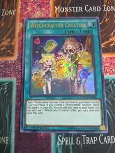 Yu-Gi-Oh! TCG Witchcrafter Creation DUOV-EN096 Ultra Rare 1st Edition Near Mint - Picture 1 of 4