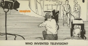 Vintage Children's Book Illustration (NOT A BOOK): Television - Bild 1 von 1