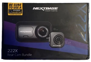 NextBase Dash Cams 222X Front & Rear Cam Bundle - New - Picture 1 of 5