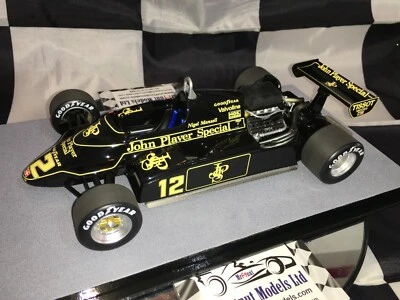 1:18 Tecnomodels TEC18174B Nigel Mansell Lotus 91 #12 4th Monaco GP 1982  - Image 1 of 4