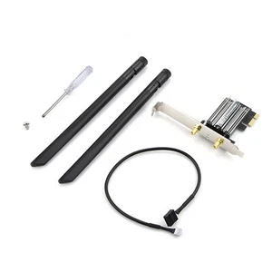 AX3000 Chipset PCIe WiFi 6 For Intel AX200 WiFi Card WiFi PC Adapter New - Picture 1 of 12