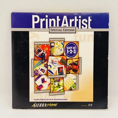 Sierra Home 12.0 PrintArtist Special Edition (CD, 2001) - Image 1 of 3