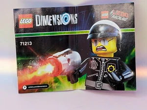 LEGO Dimensions The Lego Movie Bad cop Fun Pack 71213 Instrucciones SOLO MANUAL - Imagen 1 de 2