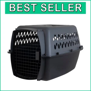 Compact yet Spacious 26" Dog Travel Crate for Medium Breeds - Easy to Assemble - Picture 1 of 11