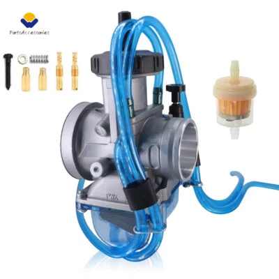PWK35 Carburetor For 79-08 Honda CR125R 89-98 Suzuki RMX250 Yamaha YZ250 - Изображение 1 из 4