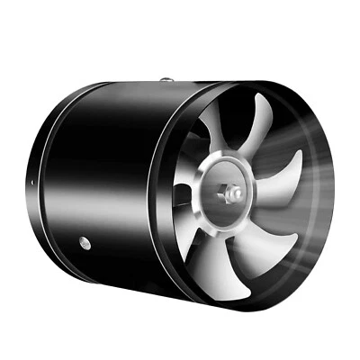 MARKENLOS 600m³ Rohrventilator 150mm Kanallüfter Axialventilator Rohr/Ventilator/Lüfter DE