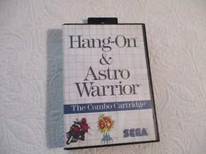 Sega Master System HANG-ON & ASTRO WARRIOR (1986) - Complete - Tested - Picture 1 of 6