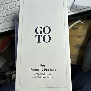 Goto iPhone 12 Pro Max Displayschutzfolie Hartglas Kratzfest Versiegelt - Bild 1 von 4