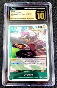 CGC 10 PRISTINE RARE 2024 UROUGE ONE PIECE 500 YEARS IN THE FUTURE G5779 - Bild 1 von 2