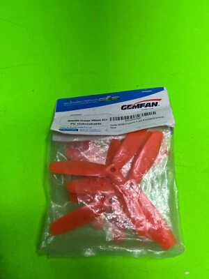 8PCS Gemfan 5050BN 3-Blades Propellers Orange for Racing Quadcopter   4CW  4CCW - Image 1 of 3