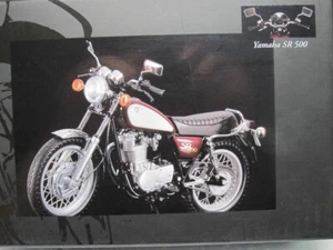 MINICHAMPS 1/12 Yamaha SR 500 Red 1998 SR500 Classic Bike Series No.58 122163400 - Picture 1 of 11