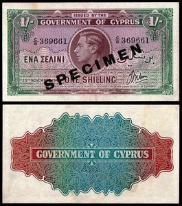 CIPRO 1 SCELLINO (P20s) 1944 SPECIMEN UNC - Foto 1 di 1