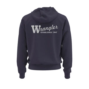 Wrangler® Men's MH Denim Heather Full Zip Hoodie 112324839 - Picture 1 of 2