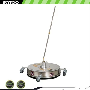 20" Pressure Washer Surface Cleaner Stainless Steel with 4 Wheels 4000 PSI - Picture 1 of 6
