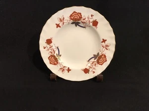 ROYAL CROWN DERBY Porcelain imari BALI Boston Swirl Shape bread/buttePlate A1100 - Picture 1 of 9