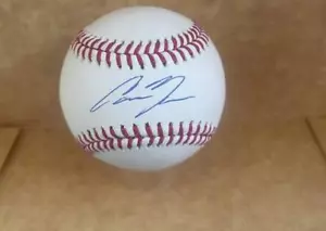 CAMERON MAYBIN MARLINS/BRAVES SIGNED AUTO M.L. BASEBALL BAS AUTHENTICATED - Picture 1 of 2