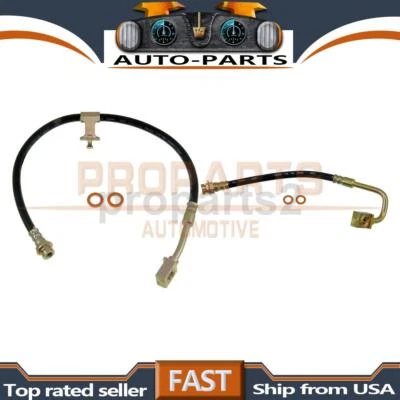 Kit de manguera de freno hidráulico delantero primera parada 2 piezas para Chevrolet P30 1981-1984 Foto 1 de 4