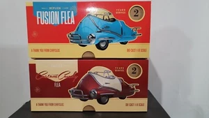 FALLOUT Blue & Custom Candy Red FUSION FLEA CRYSLUS Lots of 2 NEW SEALED - Picture 1 of 6