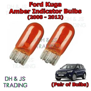 For Ford Kuga MPV Amber Side Indicator Bulbs Flash 501 Side Tail Pair (08-12) - Picture 1 of 1