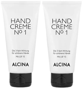 2x Alcina Crema de Manos Nº1 Cosmética Nutritiva 50 ml - Imagen 1 de 1