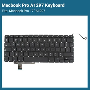 Apple MacBook Pro 17" A1297 (2009 - 2011) Replacement Keyboard (UK Layout) - Picture 1 of 1