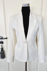 Edler XNK Zara Blazer Jacke Gr. S 36 weiß - Bild 1 von 11