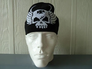 Gorros de motociclista Gorro de motocicleta Estilo motociclista Gorros tejidos Gorras Cascos Gótico - Imagen 1 de 6