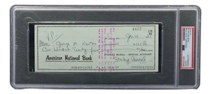 Stan Musial St. Louis Cardinals Signed  Bank Check PSA/DNA 85025588 - Picture 1 of 4