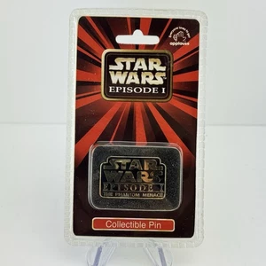 Vintage Collectible Pin Star Wars Episode 1 The Phantom Menace Brand New - Picture 1 of 3
