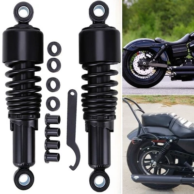 10.5" Rear Shock Absorbers For Harley Touring Low Rider Electra Street Glide US — 第 1/4 张图片