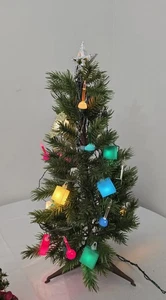 21" Artificial Christmas Tree with 3 Various light types - Picture 1 of 7